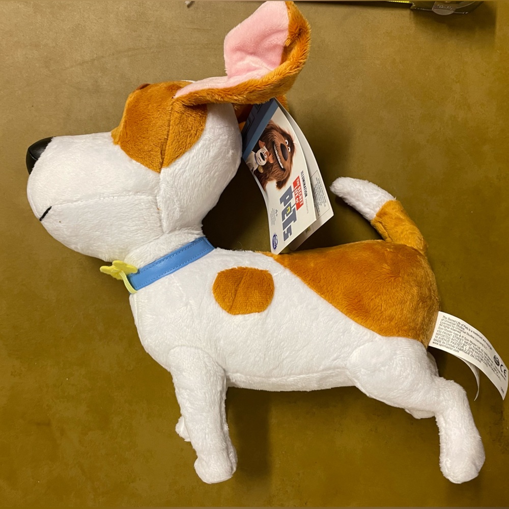 NWT 🎉Host Pick🎉 The Secret Life of Pets Max 11” plush plushy stuffed animal - Picture 5 of 6
